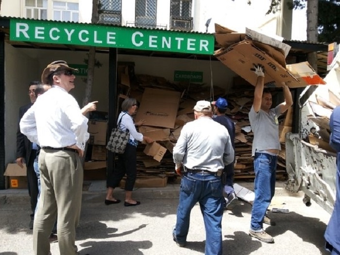 75% of solid waste in Azerbaijan recyclable 